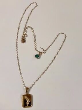 May Flower Emerald Necklace